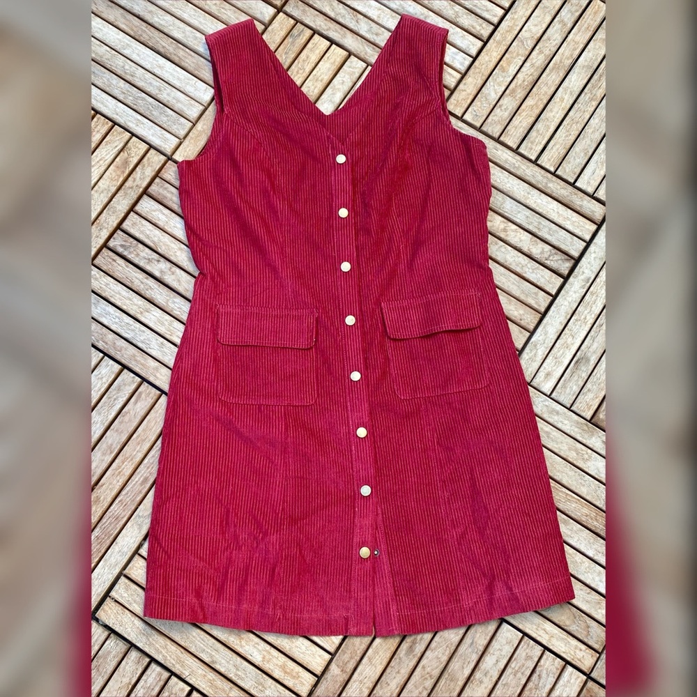 Corduroy dress